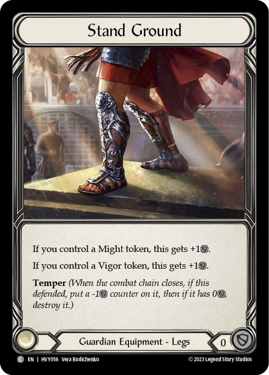 Image for Stand Ground (Heavy Hitters) (HVY056) - Flesh and Blood TCG