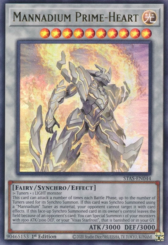 Image for Mannadium Prime-Heart (2-Player Starter Set) (STAS-EN044) - YuGiOh