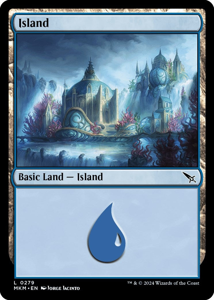 Image for Island (0279) (Murders at Karlov Manor) (279) - Magic: The Gathering