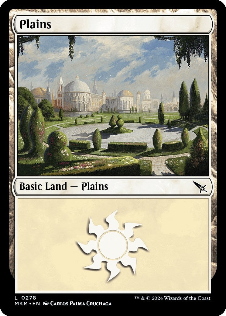 Image for Plains (0278) (Murders at Karlov Manor) (278) - Magic: The Gathering
