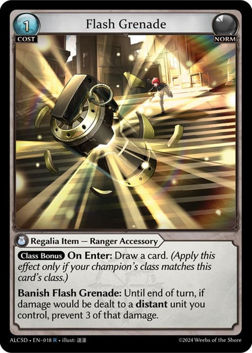 Image for Flash Grenade (Alchemical Revolution Starter Decks) (018) - Grand Archive TCG