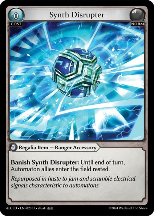 Image for Synth Disrupter (Alchemical Revolution Starter Decks) (028) - Grand Archive TCG