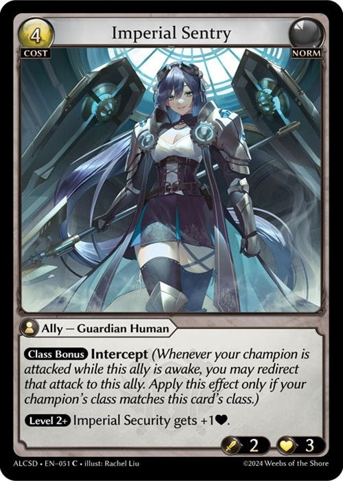 Image for Imperial Sentry (Alchemical Revolution Starter Decks) (051) - Grand Archive TCG