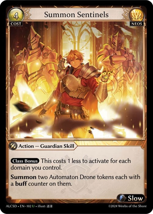 Image for Summon Sentinels (Alchemical Revolution Starter Decks) (102) - Grand Archive TCG