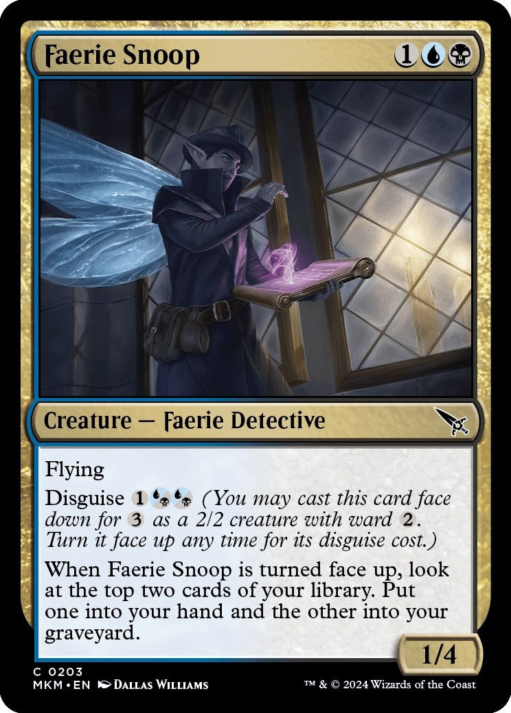 Image for Faerie Snoop (Murders at Karlov Manor) (203) - Magic: The Gathering