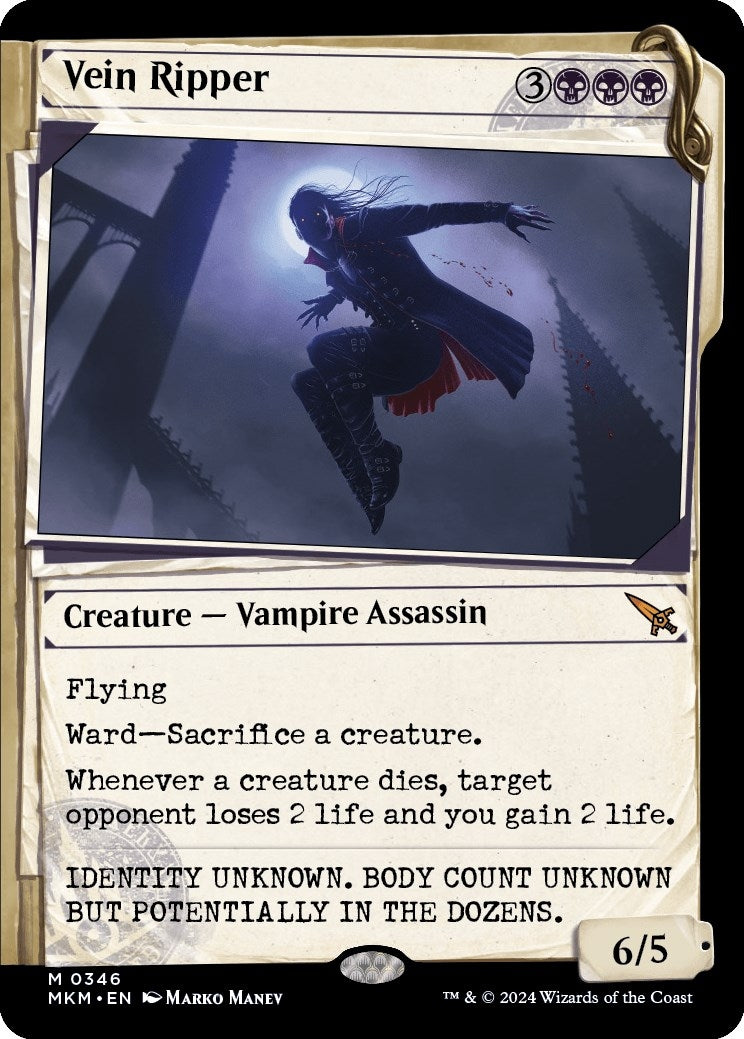 Image for Vein Ripper (Showcase) (Murders at Karlov Manor) (346) - Magic: The Gathering