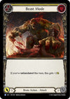 Image for Beast Mode (Yellow) (Heavy Hitters) (HVY018) - Flesh and Blood TCG