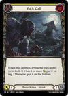 Image for Pack Call (Yellow) (Heavy Hitters) (HVY021) - Flesh and Blood TCG