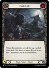 Image for Pack Call (Blue) (Heavy Hitters) (HVY022) - Flesh and Blood TCG