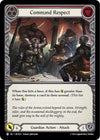Image for Command Respect (Red) (Heavy Hitters) (HVY071) - Flesh and Blood TCG
