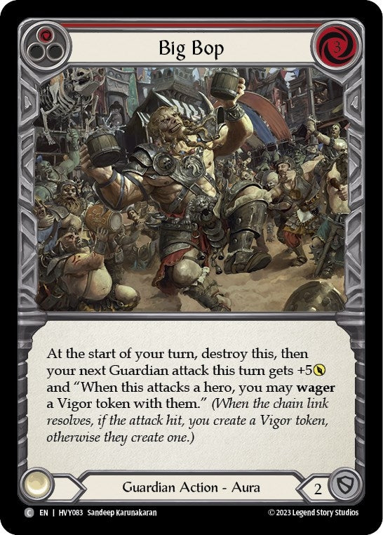 Image for Big Bop (Red) (Heavy Hitters) (HVY083) - Flesh and Blood TCG