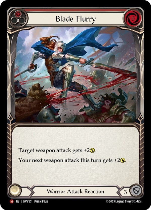 Image for Blade Flurry (Heavy Hitters) (HVY101) - Flesh and Blood TCG