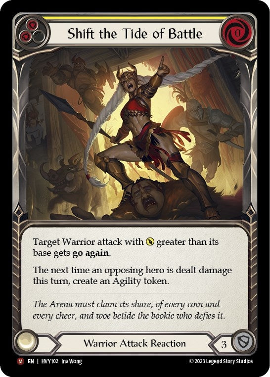 Image for Shift the Tide of Battle (Heavy Hitters) (HVY102) - Flesh and Blood TCG