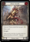 Image for Draw Swords (Blue) (Heavy Hitters) (HVY123) - Flesh and Blood TCG