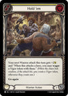 Image for Hold 'em (Yellow) (Heavy Hitters) (HVY131) - Flesh and Blood TCG