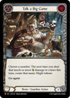 Image for Talk a Big Game (Heavy Hitters) (HVY136) - Flesh and Blood TCG