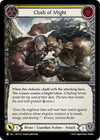 Image for Clash of Might (Yellow) (Heavy Hitters) (HVY138) - Flesh and Blood TCG