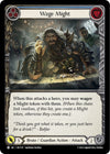 Image for Wage Might (Blue) (Heavy Hitters) (HVY151) - Flesh and Blood TCG