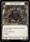 Image for Lead with Power (Yellow) (Heavy Hitters) (HVY153) - Flesh and Blood TCG