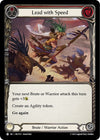 Image for Lead with Speed (Red) (Heavy Hitters) (HVY172) - Flesh and Blood TCG
