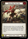 Image for Down But Not Out (Red) (Heavy Hitters) (HVY213) - Flesh and Blood TCG