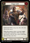 Image for Wage Gold (Red) (Heavy Hitters) (HVY216) - Flesh and Blood TCG