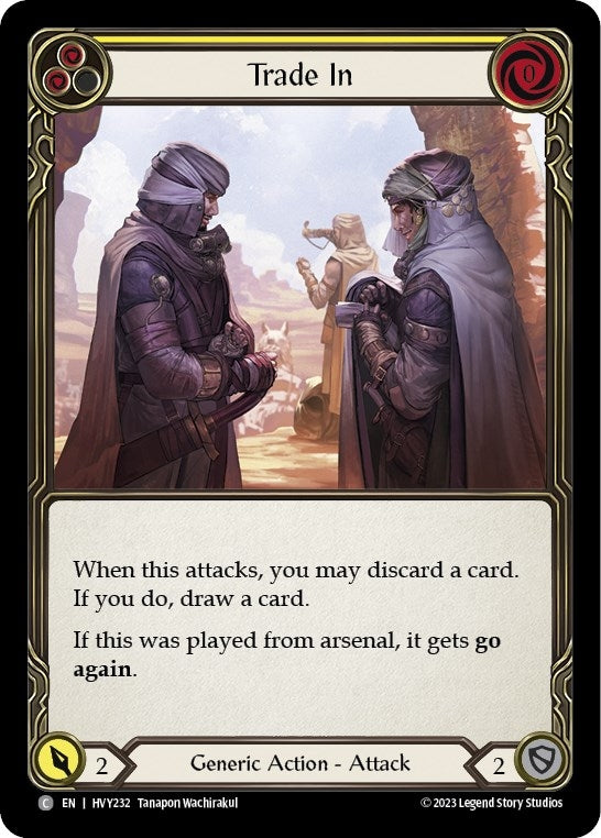 Image for Trade In (Yellow) (Heavy Hitters) (HVY232) - Flesh and Blood TCG