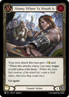 Image for Money Where Ya Mouth Is (Blue) (Heavy Hitters) (HVY237) - Flesh and Blood TCG