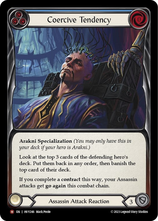 Image for Coercive Tendency (Heavy Hitters) (HVY246) - Flesh and Blood TCG
