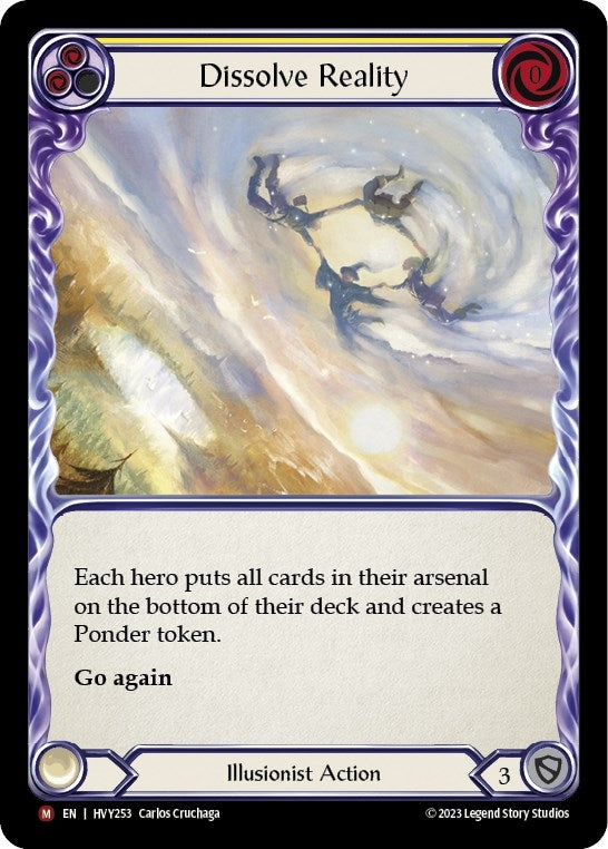 Image for Dissolve Reality (Heavy Hitters) (HVY253) - Flesh and Blood TCG