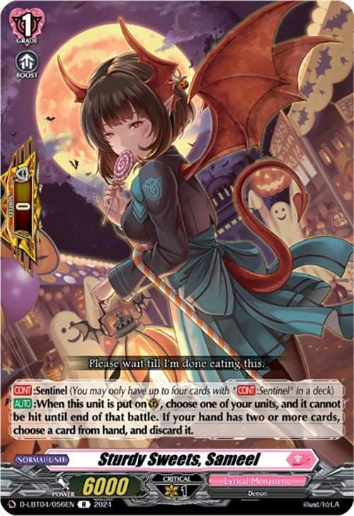 Image for Sturdy Sweets, Sameel (D-LBT04: Lyrical Monasterio ~Trick or Trick!~) (D-LBT04/056EN) - Cardfight Vanguard