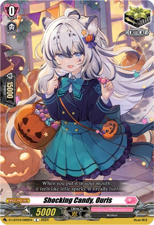 Image for Shocking Candy, Ouris (D-LBT04: Lyrical Monasterio ~Trick or Trick!~) (D-LBT04/086EN) - Cardfight Vanguard