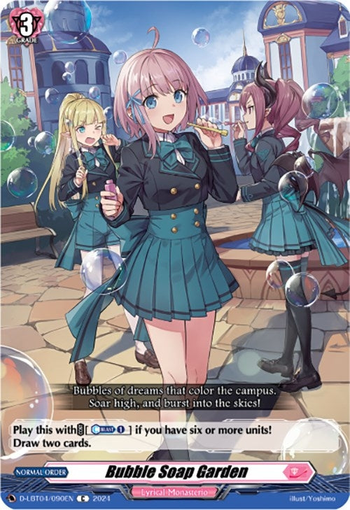 Image for Bubble Soap Garden (D-LBT04: Lyrical Monasterio ~Trick or Trick!~) (D-LBT04/090EN) - Cardfight Vanguard