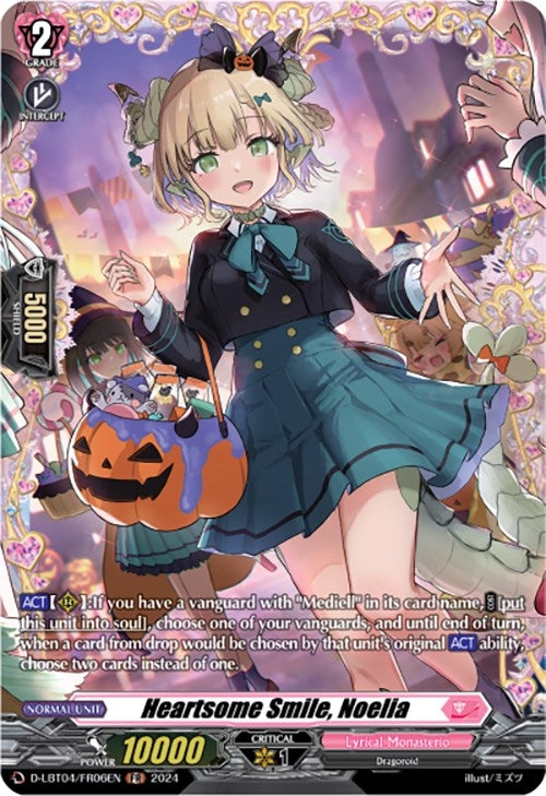 Image for Heartsome Smile, Noelia (FR) (D-LBT04: Lyrical Monasterio ~Trick or Trick!~) (D-LBT04/FR06EN) - Cardfight Vanguard