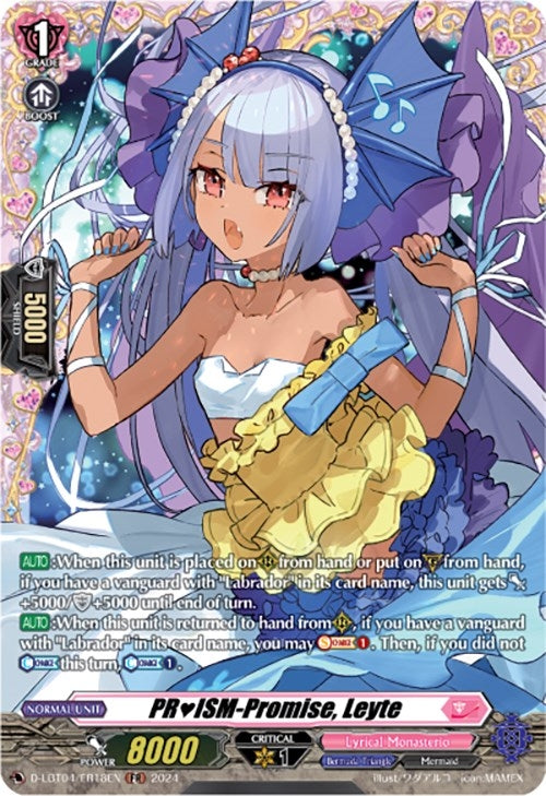 Image for PRISM-Promise, Leyte (FR) (D-LBT04: Lyrical Monasterio ~Trick or Trick!~) (D-LBT04/FR18EN) - Cardfight Vanguard