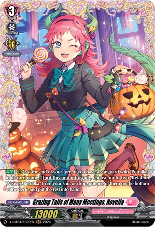 Image for Grazing Tails of Many Meetings, Novella (FR) (D-LBT04: Lyrical Monasterio ~Trick or Trick!~) (D-LBT04/FR20EN) - Cardfight Vanguard