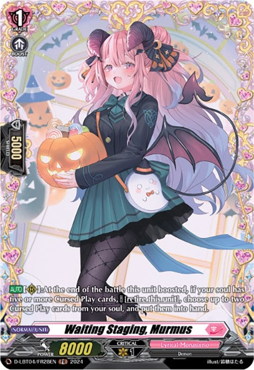Image for Waiting Staging, Murmus (FR) (D-LBT04: Lyrical Monasterio ~Trick or Trick!~) (D-LBT04/FR28EN) - Cardfight Vanguard