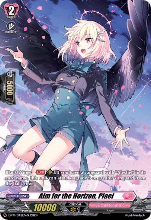 Image for Aim for the Horizon, Piael (Foil) (D Promo Cards) (D-PR/319EN-S) - Cardfight Vanguard