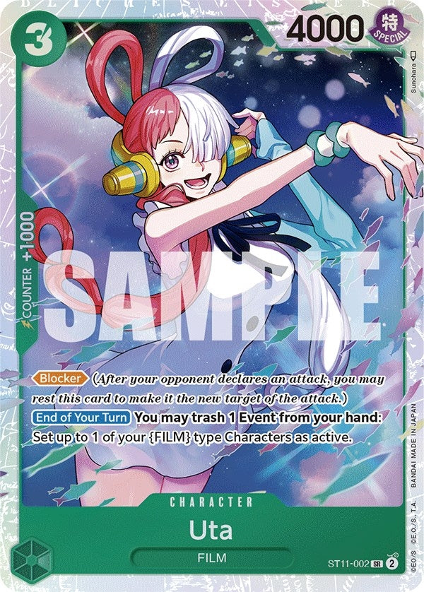 Image for Uta (002) (Starter Deck 11: Uta) (ST11-002) - One Piece Card Game