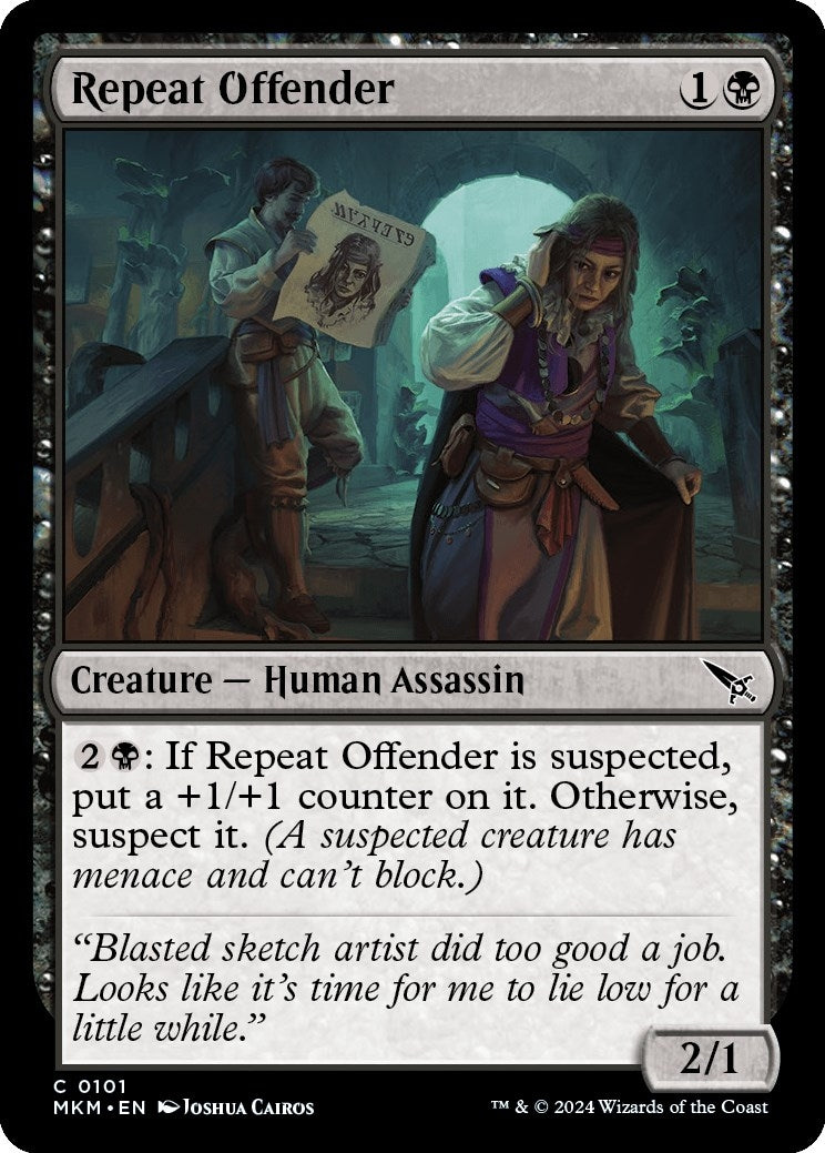 Image for Repeat Offender (Murders at Karlov Manor) (101) - Magic: The Gathering