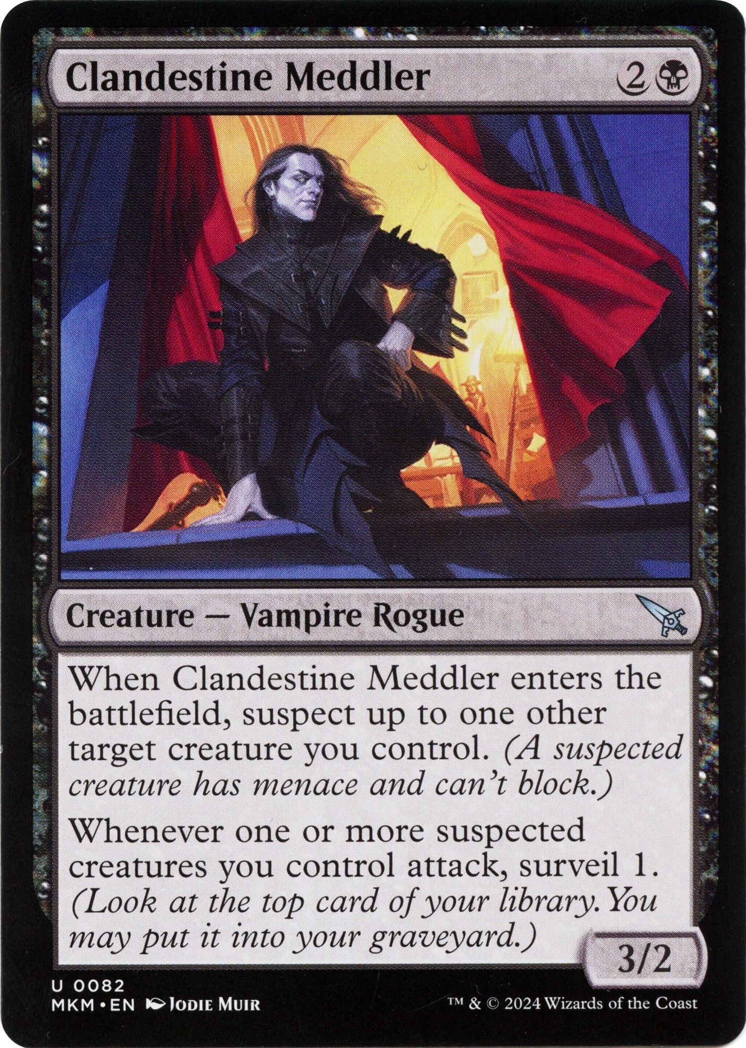 Image for Clandestine Meddler (a) (Murders at Karlov Manor) (82) - Magic: The Gathering