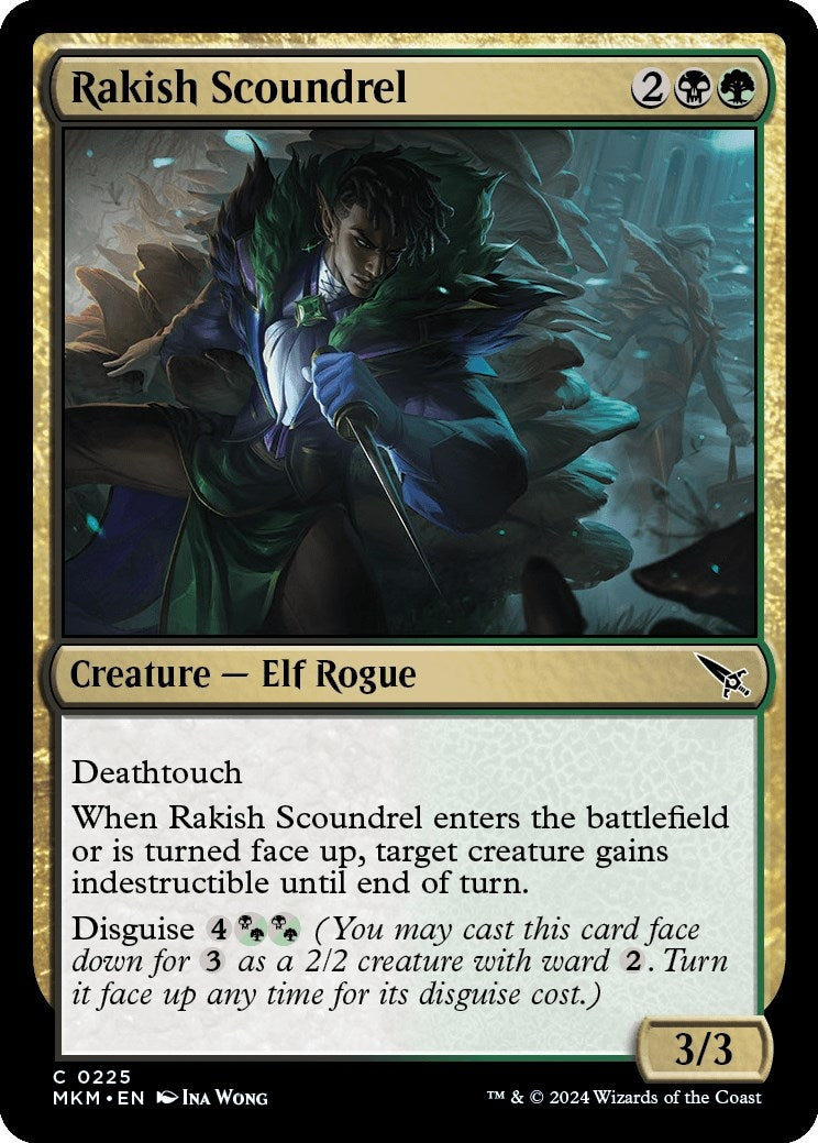 Image for Rakish Scoundrel (Murders at Karlov Manor) (225) - Magic: The Gathering