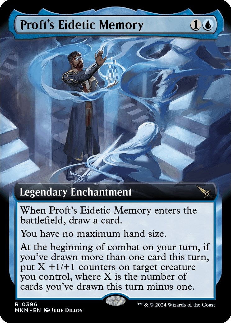 Image for Proft's Eidetic Memory (Extended Art) (Murders at Karlov Manor) (396) - Magic: The Gathering