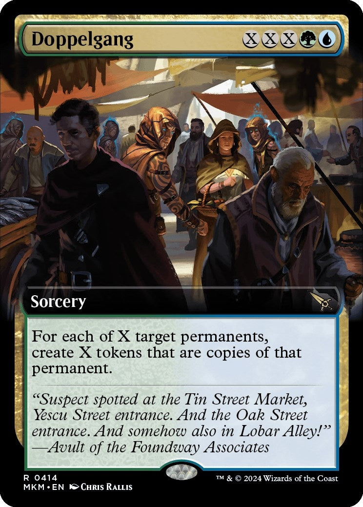 Image for Doppelgang (Extended Art) (Murders at Karlov Manor) (414) - Magic: The Gathering