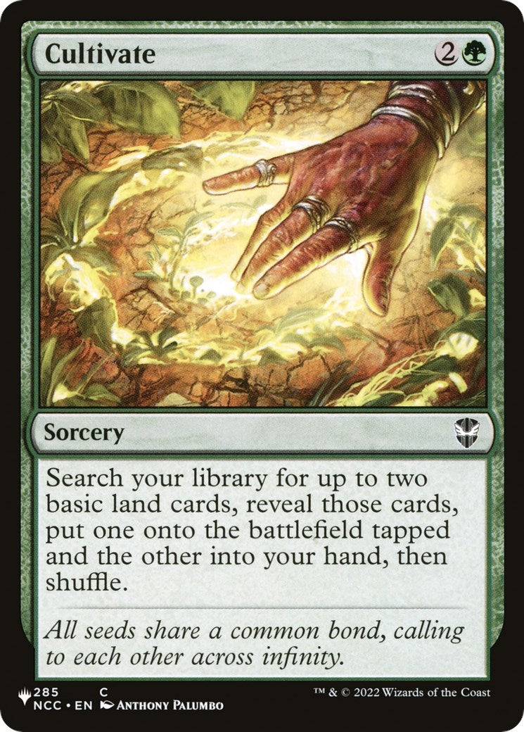 Image for Cultivate (NCC) (The List Reprints) (285/093) - Magic: The Gathering