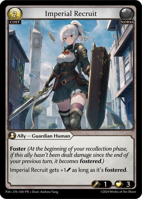 Image for Imperial Recruit (Promotional Cards) (030) - Grand Archive TCG