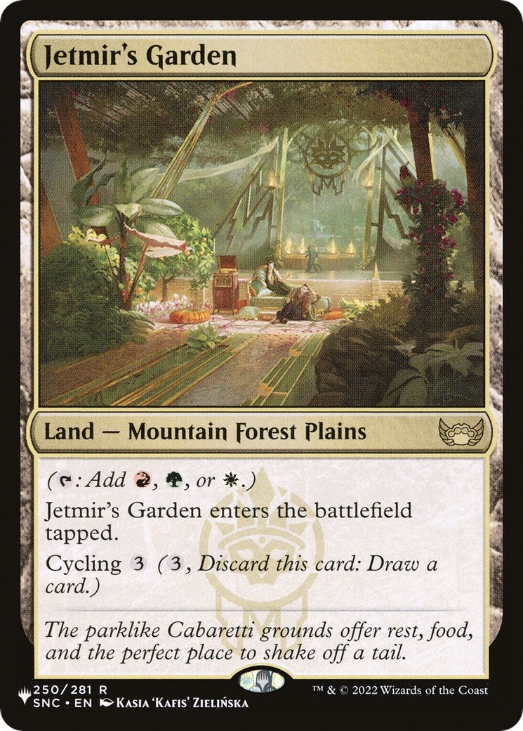 Image for Jetmir's Garden (The List Reprints) (250/281) - Magic: The Gathering