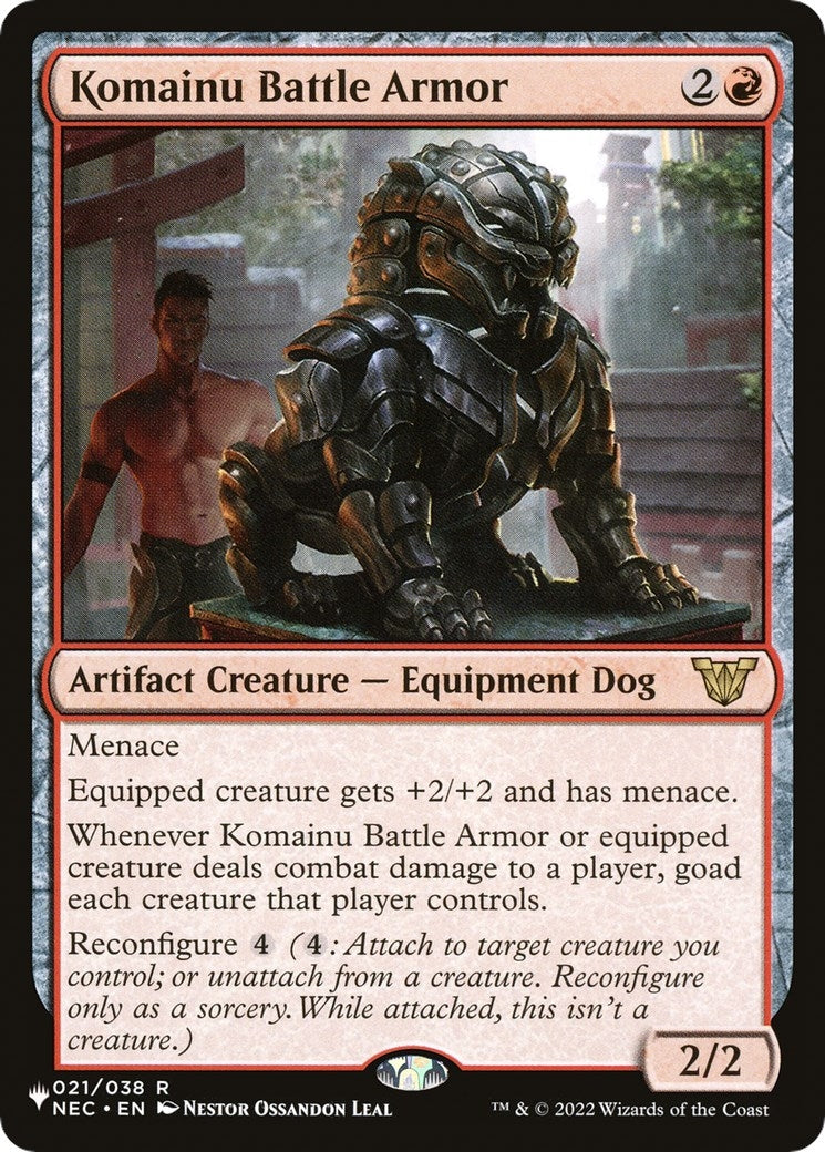 Image for Komainu Battle Armor (The List Reprints) (021/038) - Magic: The Gathering