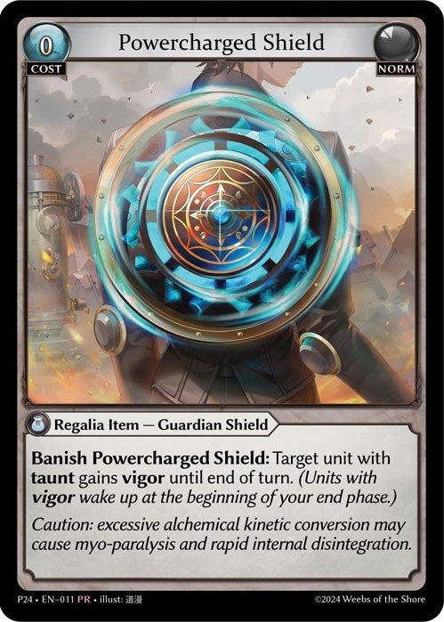 Image for Powercharged Shield (Promotional Cards) (011) - Grand Archive TCG
