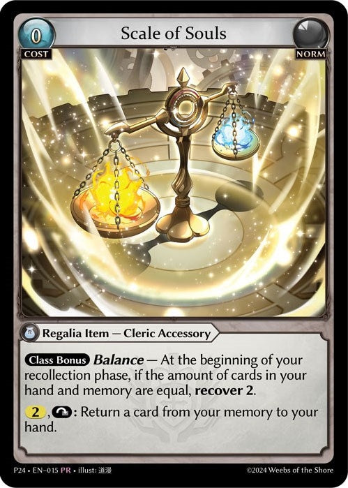 Image for Scale of Souls (Promotional Cards) (015) - Grand Archive TCG